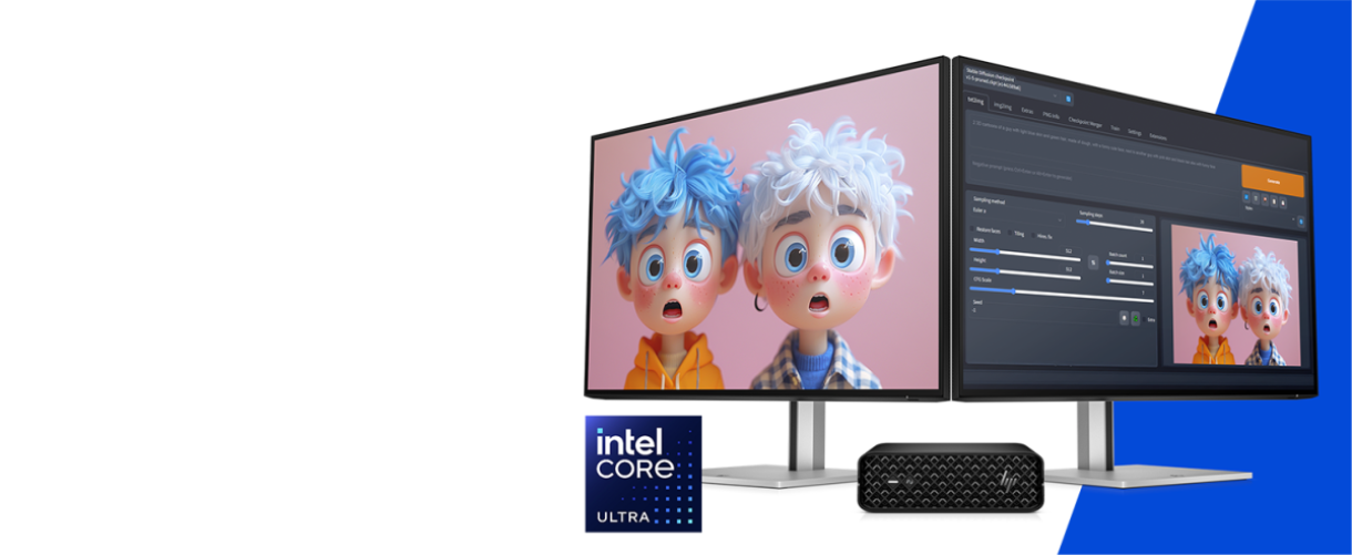 HP Z2 G1i Mini U5245K 32G 1TB BM6M6UT#ABA