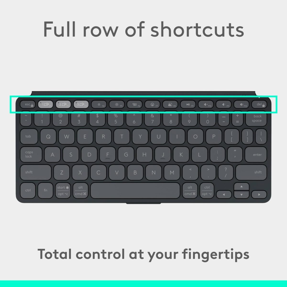 Logitech Keys To Go 2 Graphite 920-012867