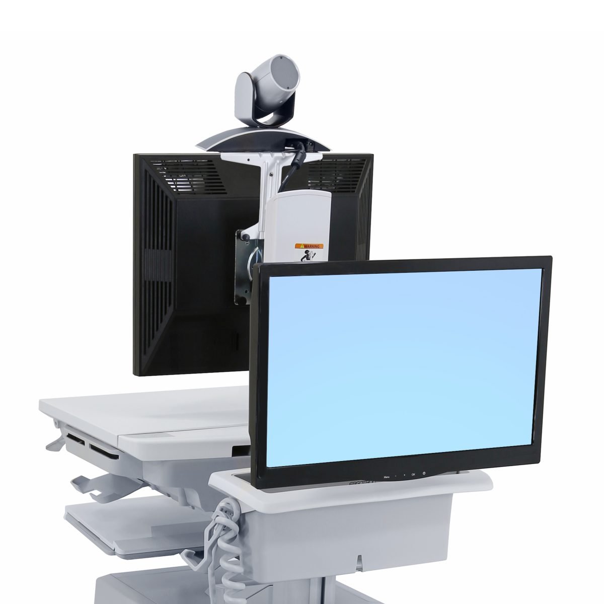 Ergotron SV TP Cart BtB Mtr SLA Pwr TAA SV44-57E1-1