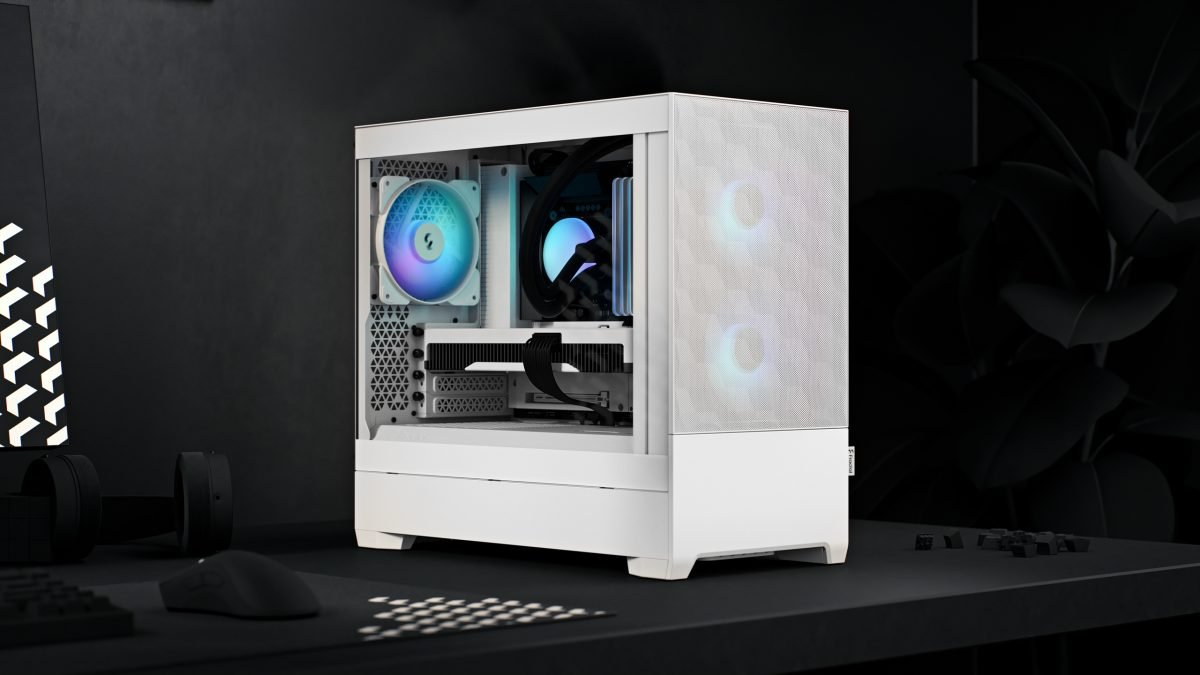 Fractal Design Pop Mini Air RGB White TG FD-C-POR1M-01