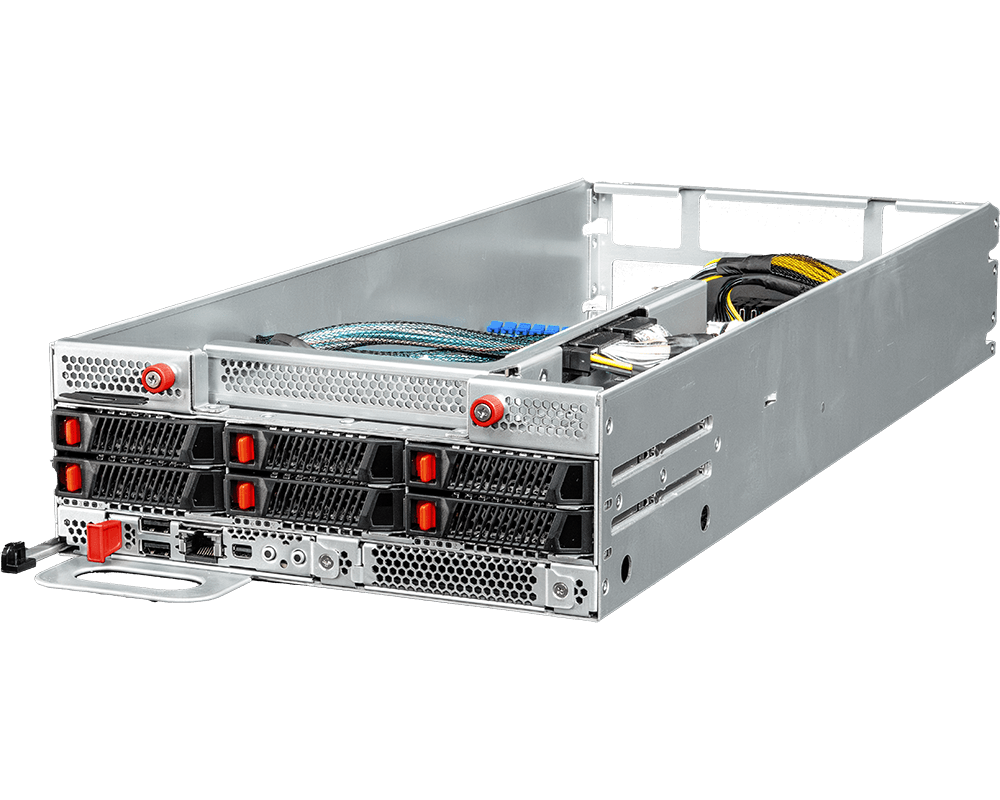 MSI 2U2N Sngl AMD EPYC 9004 900 S4051D270RAU6-X2
