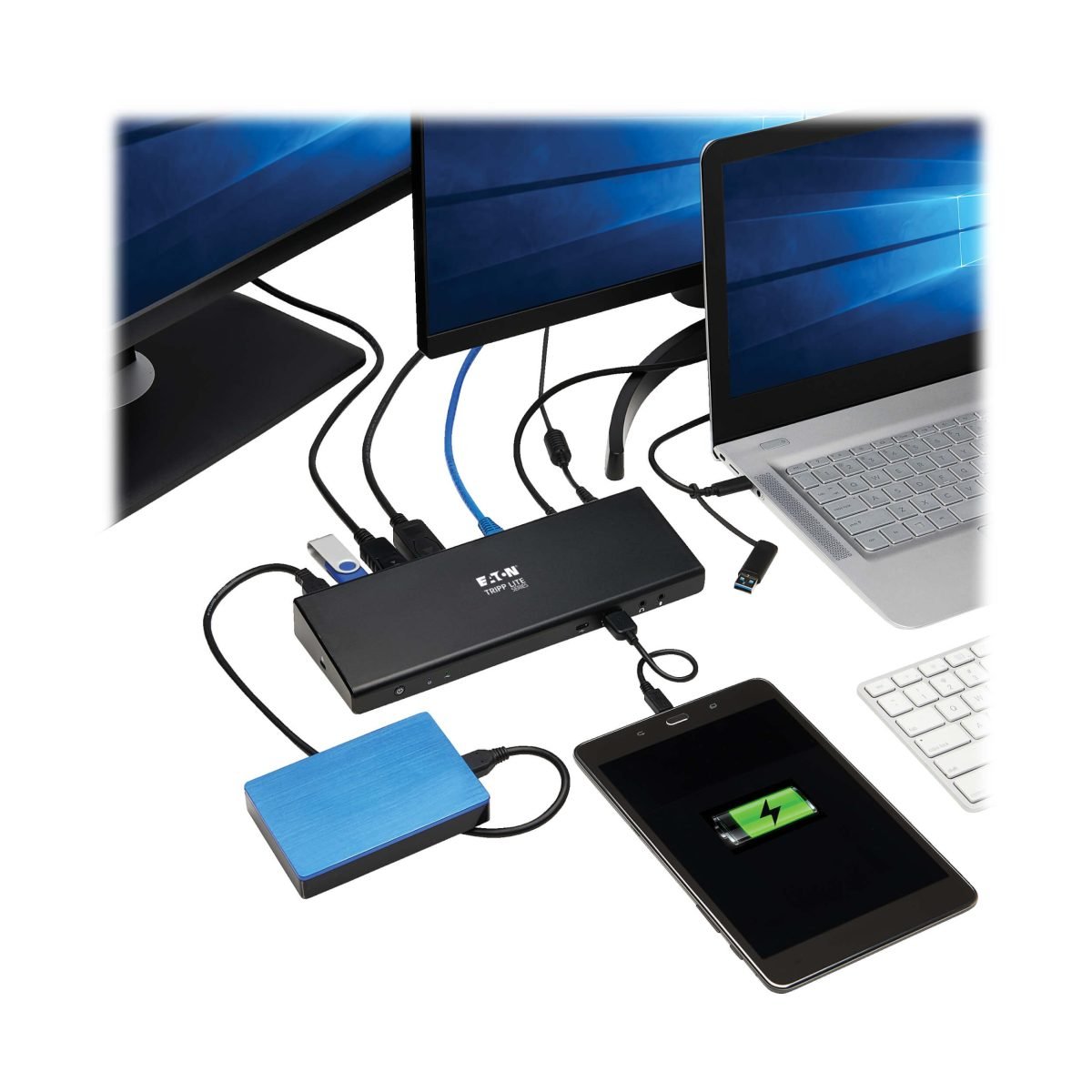 Eaton USB C Dock Dual Display Hub 5K U442-DOCK21-B