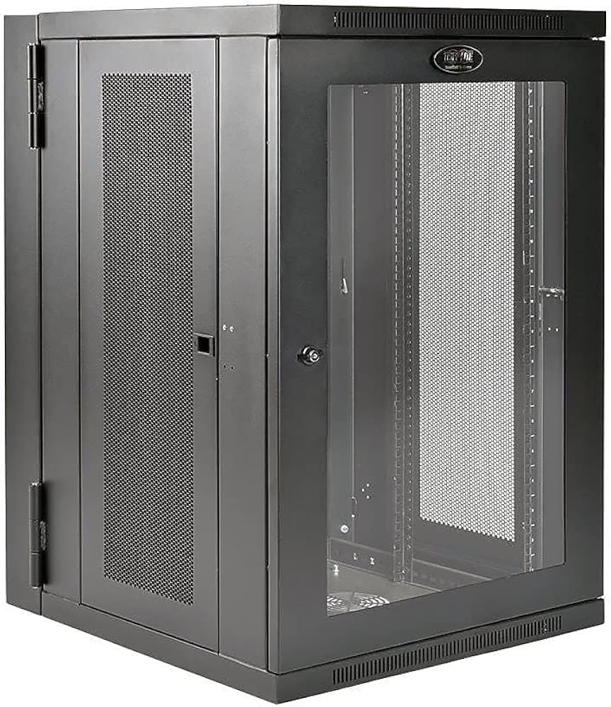 EATON TRIPP LITE SERIES MASTER-POWE 18U WALL MOUNT RACK ENCLOSURE SRW18USDP