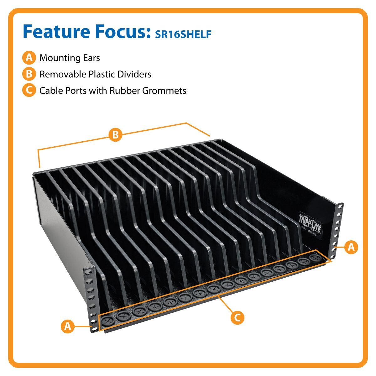 Eaton RackMount Shelf Tablets SR16SHELF