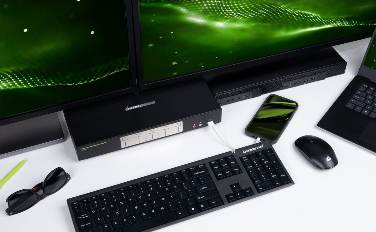 IOGEAR 4PORT 4K DUAL DP KVM GCS1944