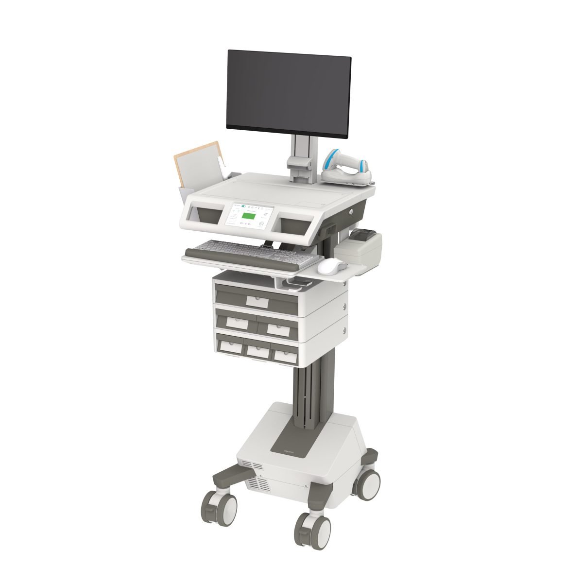 Ergotron Mosaic Laptop Cart Tier 3 Std M021-0101-111201-1-0