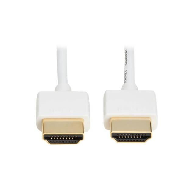 Eaton SLIM HDMI CBL UHD 4K WHT 10FT P569-010-SLIM-W