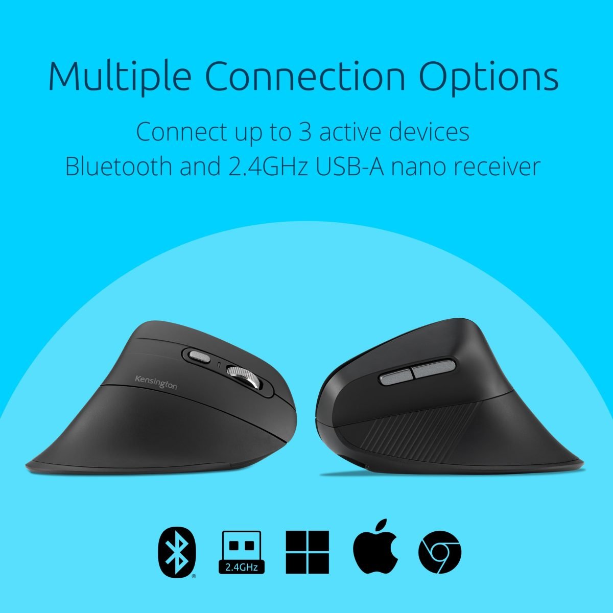 Kensington MY630 EQ ERGO RCHRG MOUSE K72484NA