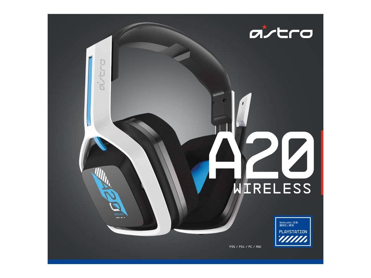 Logitech A20 Wireless Headset Gen2 PS 939-001876