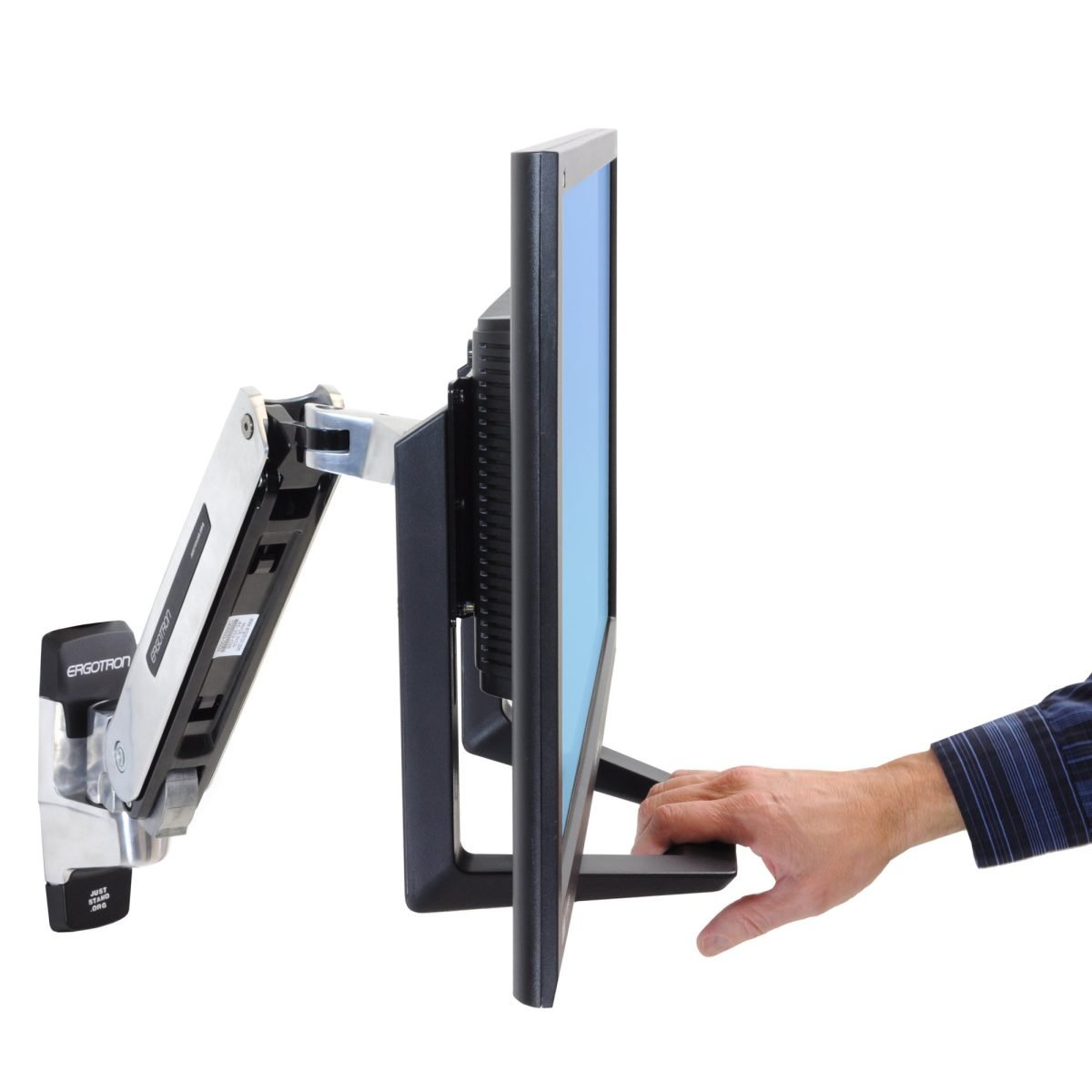 Ergotron KITSINGLE MONITOR HANDLE BLK 97-760-009