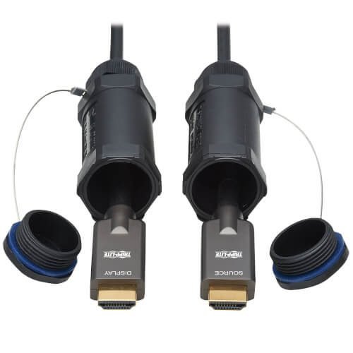 Eaton HDMI FIBER AOC 4K 60HZ M/M 50M P568FA-50M-W