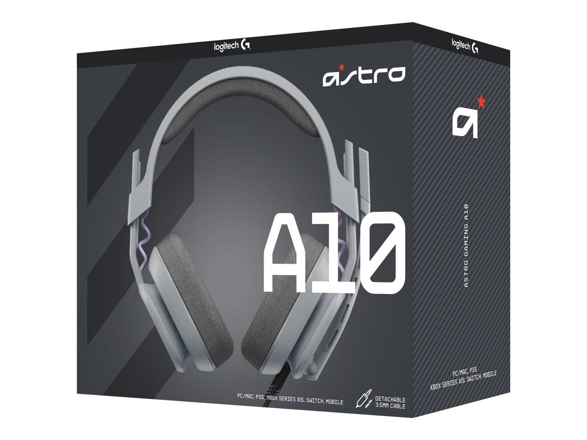 Logitech ASTRO A10 G2 PC Hdst Gry 939-002069
