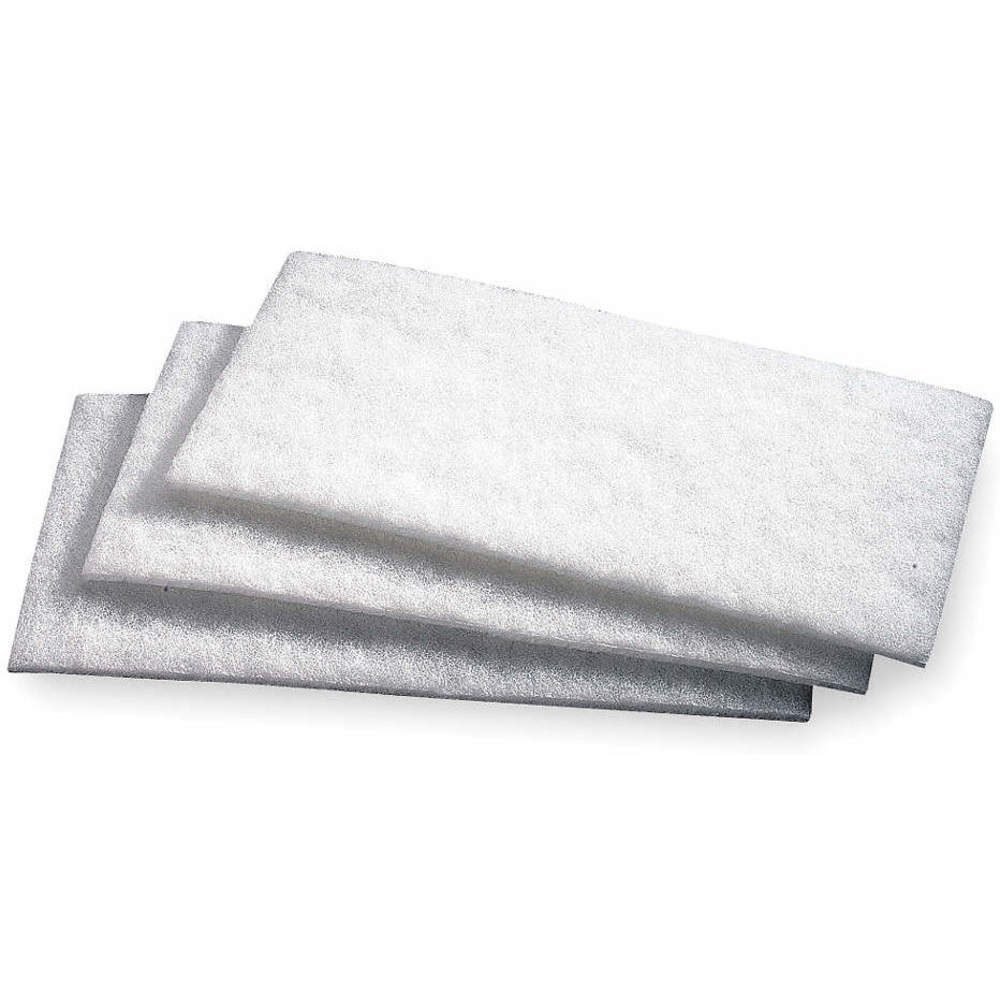 AbilityOne SKILCRAFT Pad, Aircraft, Cleaning, White, 6"W x3/8"D x 12"L 7920-00-151-6120