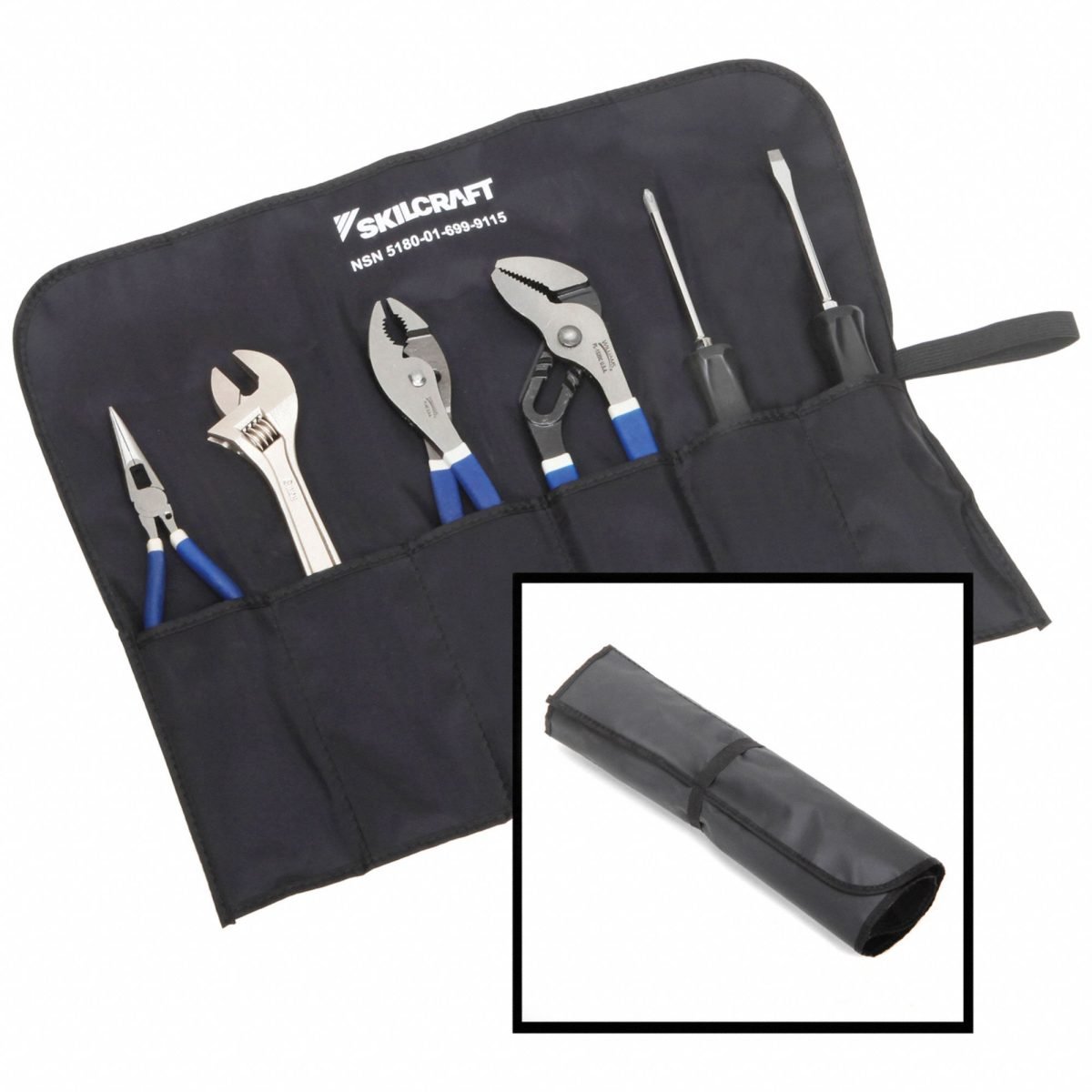 AbilityOne SKILCRAFT Kit, Pro-Grade Tool, 6 PC 5180-01-699-9115