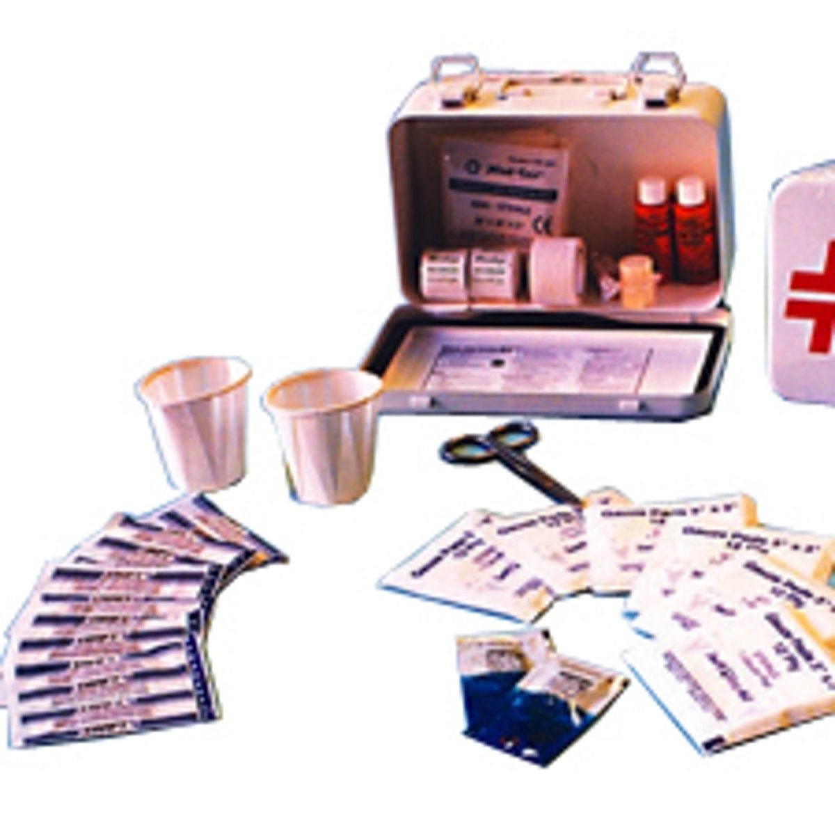 AbilityOne SKILCRAFT Kit, First Aid, Commercial Auto Use, 7.75"W x 2.5"D 5"L 6545-00-664-5313