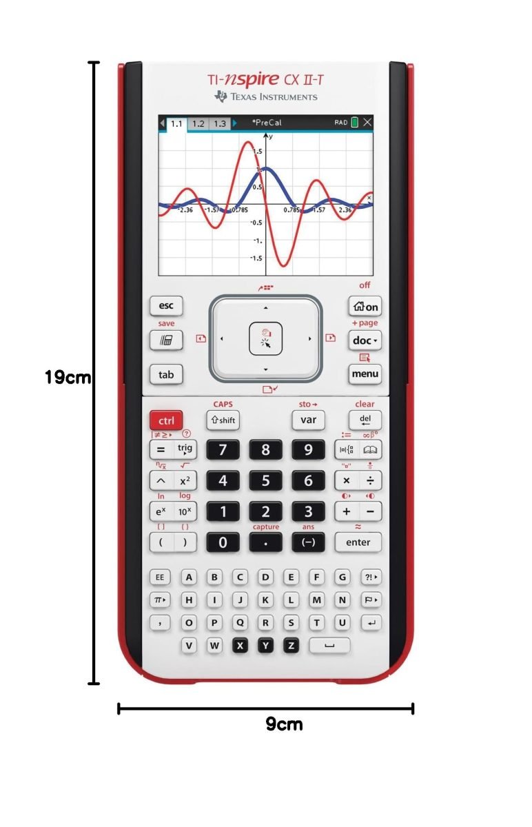 Texas Instruments TI Nspire CX II Student Softw NSCX2/FC/1L1