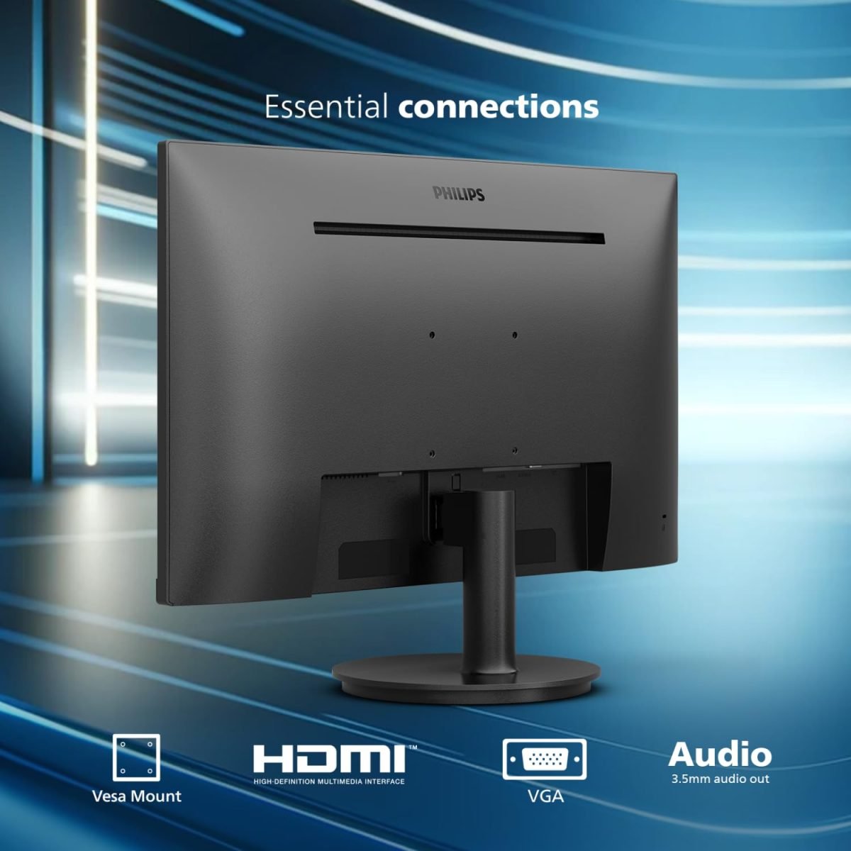 TPV PHILIPS 22" Monitor, LED, VA, FHD 221V8LB3S