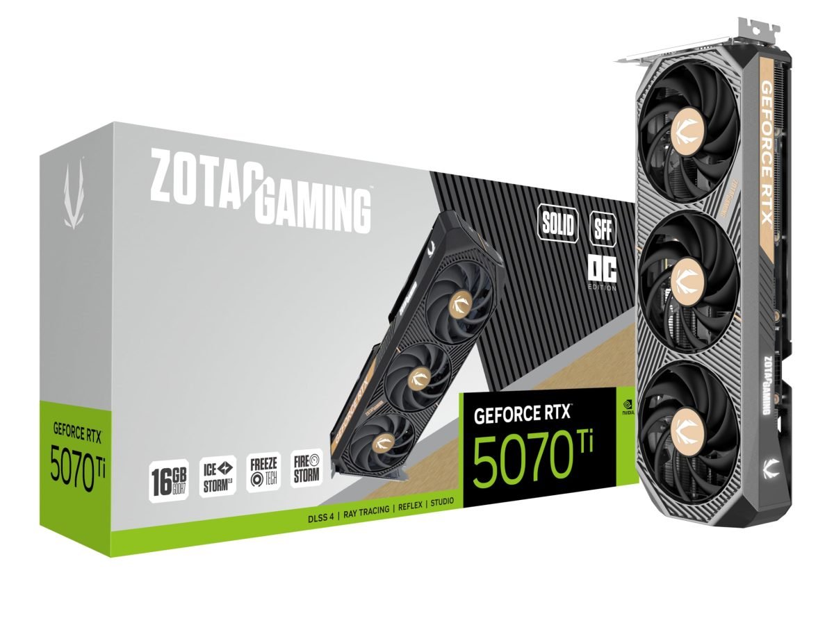 ZOTAC USA 5070Ti SOLID SFF OC ZT-B50710J3-10P