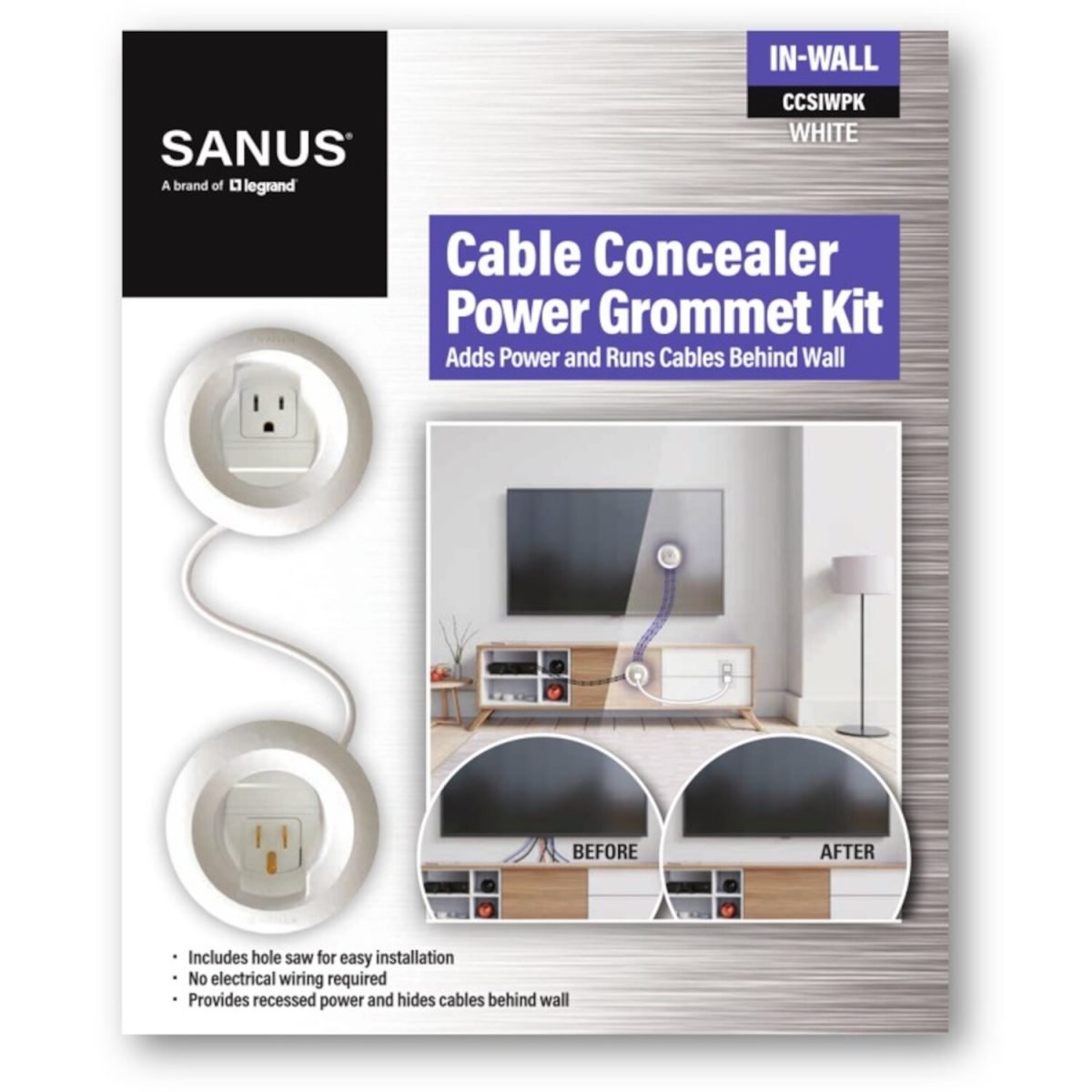 Sanus Power  Cable Management CCSIWPK
