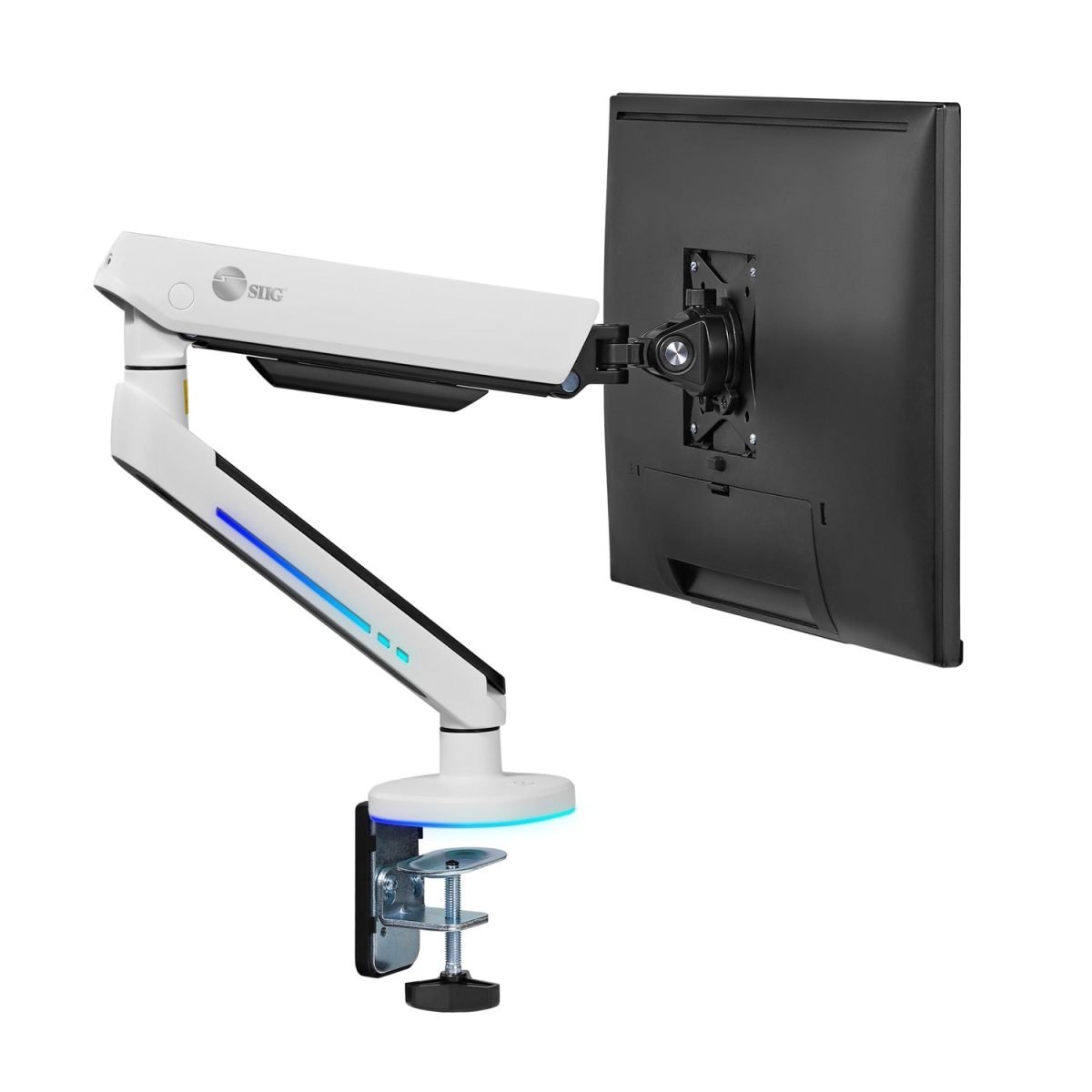SIIG PREMIUM SINGLE-MONITOR ARM DESK CE-MT3J11-S2
