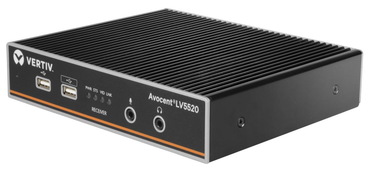 Vertiv Dual DP Extender 4K60,USB2.0 LV5520R-400