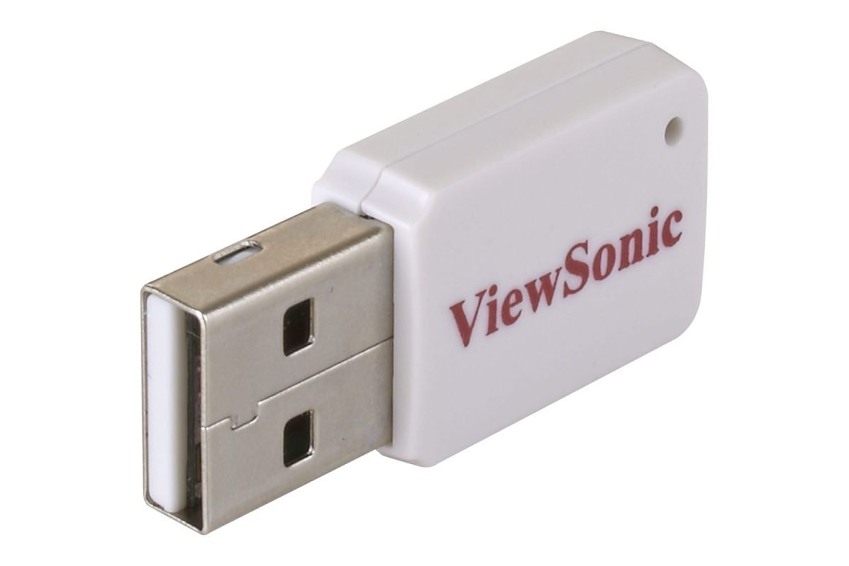 ViewSonic WPD-100 - USB wireless adapter (802.11 b/g/n) for PLED-W500, PJD7383, PJD7383i, PJD7583w,