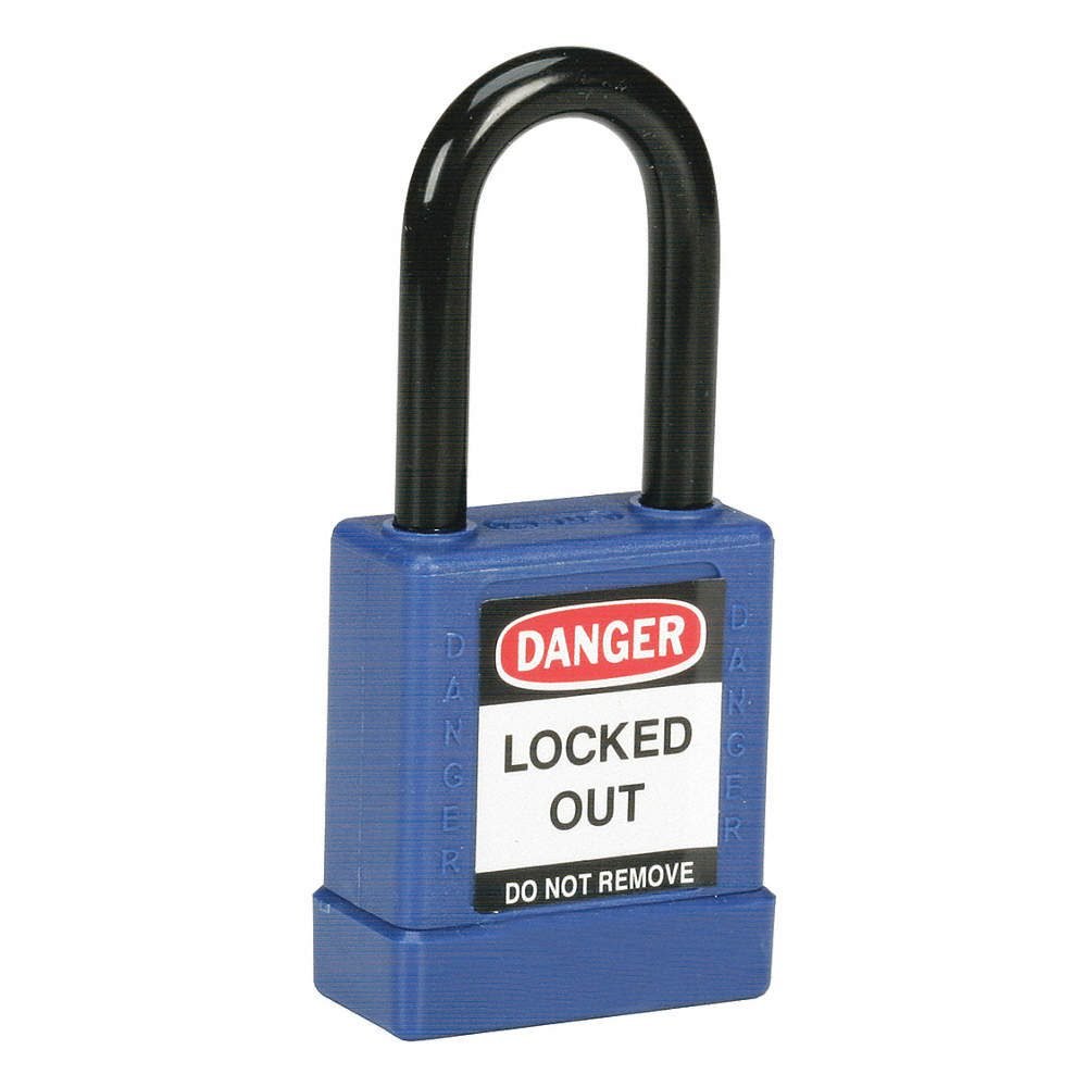 AbilityOne SKILCRAFT Tag, Lockout Safety, Equipment Locked Out, Perforated with Stub 5340-00-NIB-0410