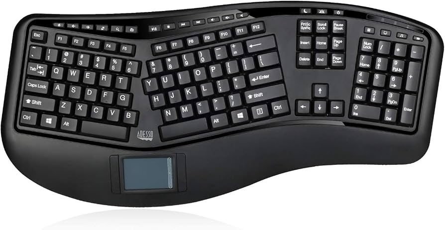 Adesso Wireless Touchpad Keyboard WKB-4500UB