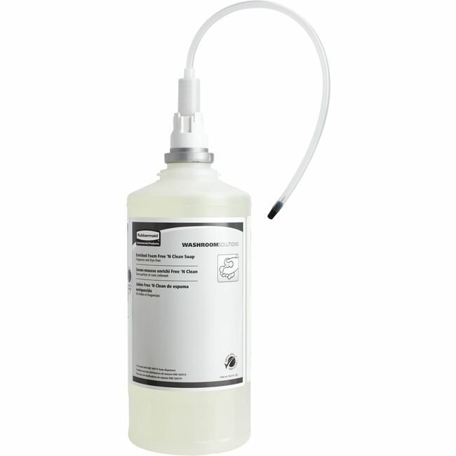 Rubbermaid Commercial Products Soap Foam 1-SHOT 1600ML Clear RCPFG750390