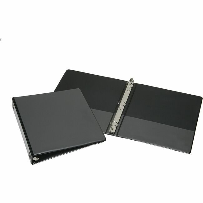 Binder View Pckts Rnd 1" Black NSN5104865