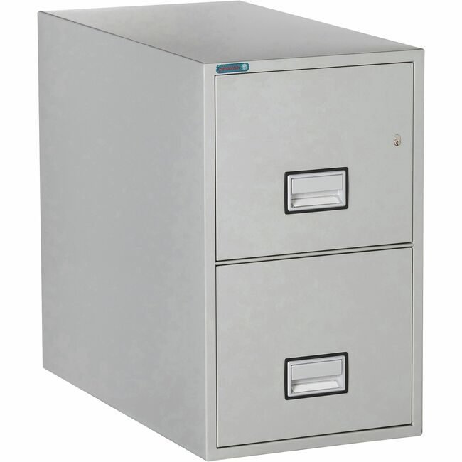 Phoenix Safe File Vert 2DR 31DEP Letter Gray PXSLTR2W31LG