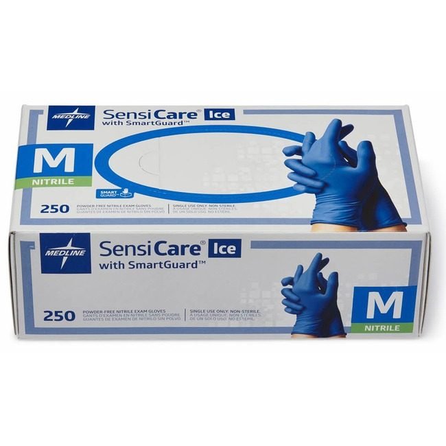Medline Industries Glove Exm Sensicare-Ice M MIIMDS6802