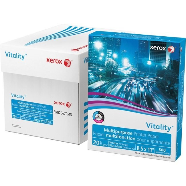 Xerox Corporation Paper Copy Vitality 8.5X11 XER3R02047