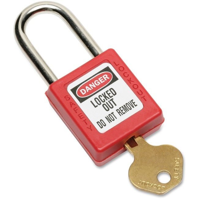 SKU-LEVEL VERIFICATION REQUIRED Padlock Safety Lockout/Tago NSN6502617