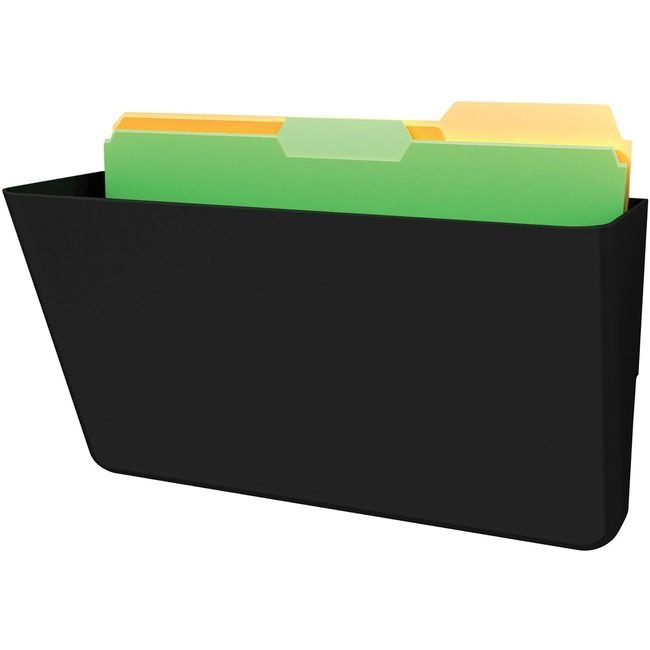 Deflecto File Wall Recyc Letter Black DEF93204
