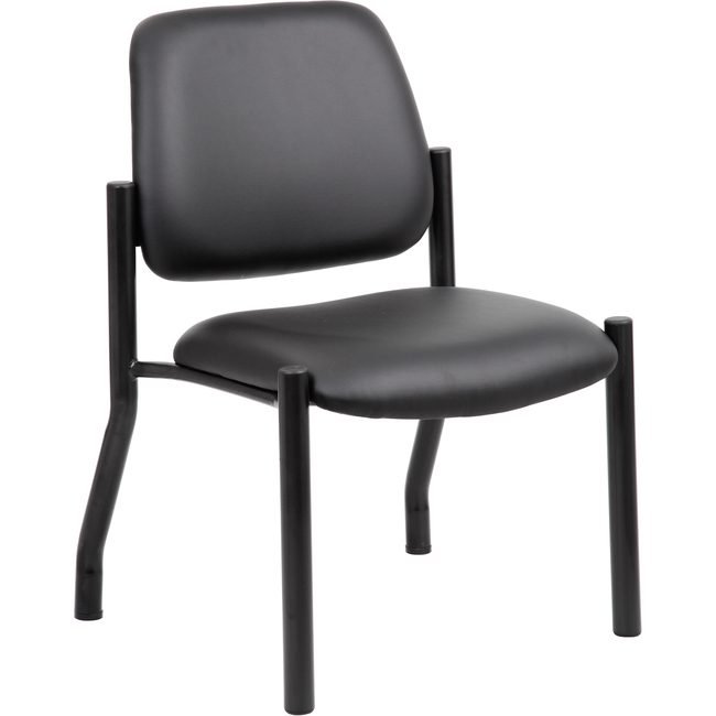 Boss Office Products Chair Guest Antimicrobial 300L BOPB9595AMBK