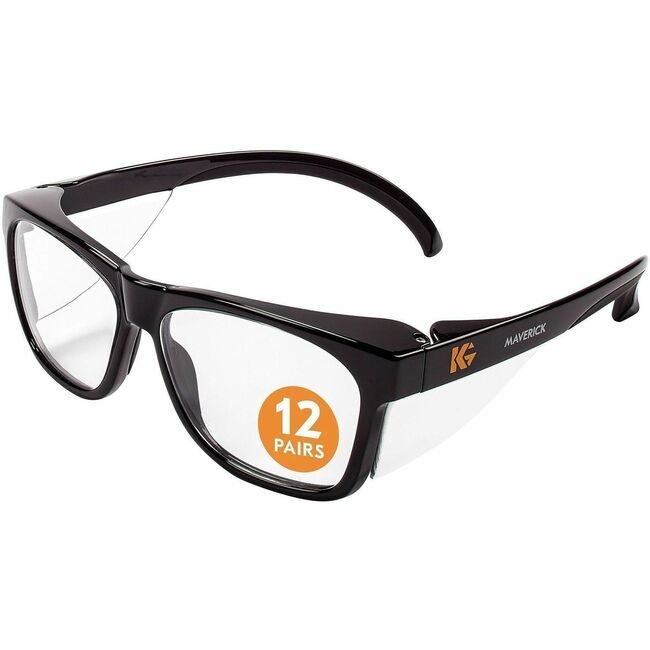 HyFlex / Ansell Glasses Safety Mavrik Cl/Bk ANS49309BX