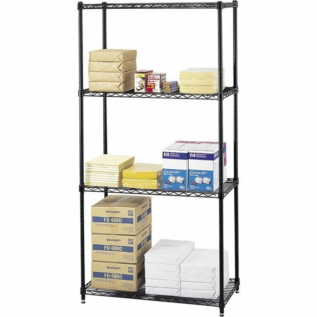 Safco Products Shelving Wire Commercial SAF5276BL