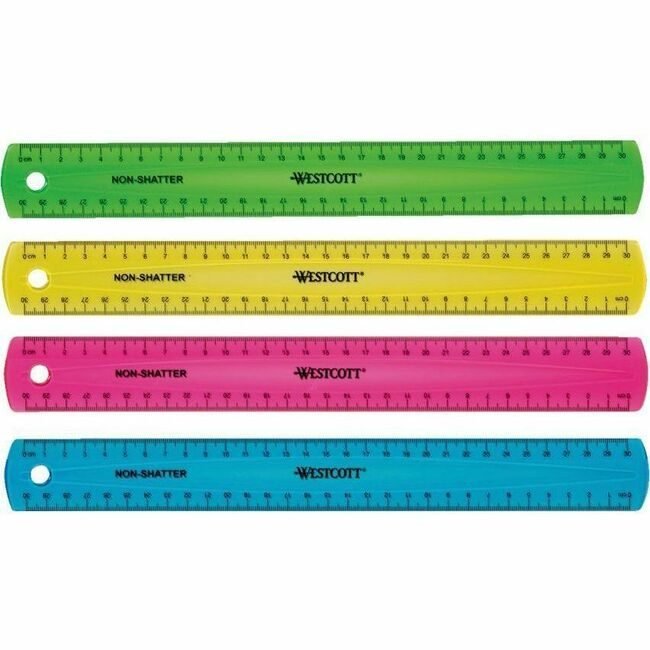 Acme United Corporation Westcott / Ruler 12" Antimicrobial ACM14381