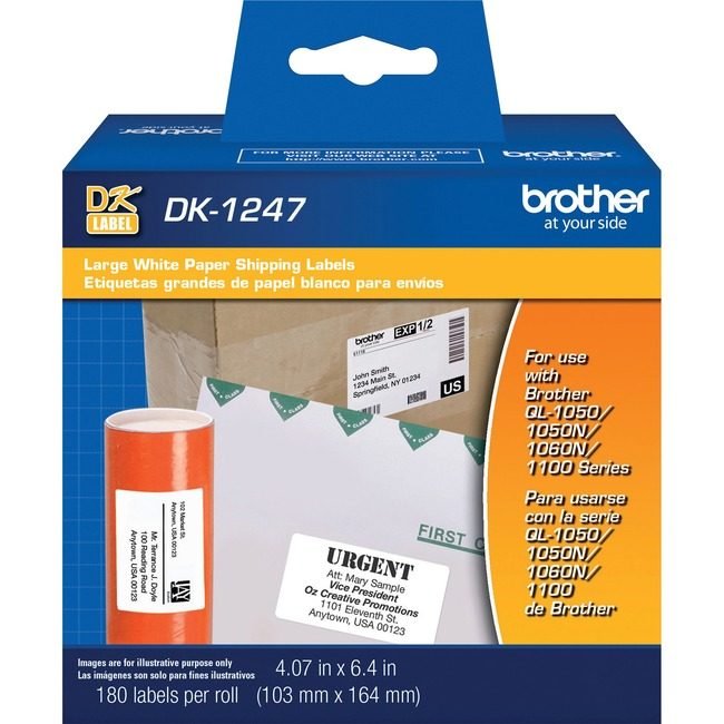 Brother International Labels Shipping Diecut Larg BRTDK1247