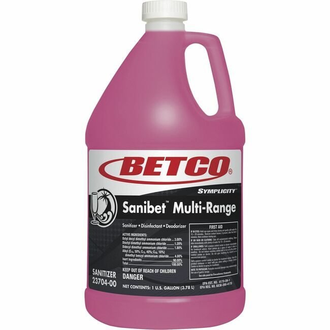Betco Corporation Sanitizer Multi-Range BET23704-00