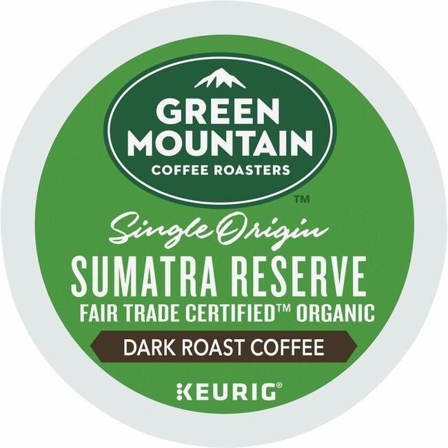Keurig Dr Pepper / Green Mountain Coffee Roasters Kcup Orgnc Ftsumatra 24BX GMT4060CT
