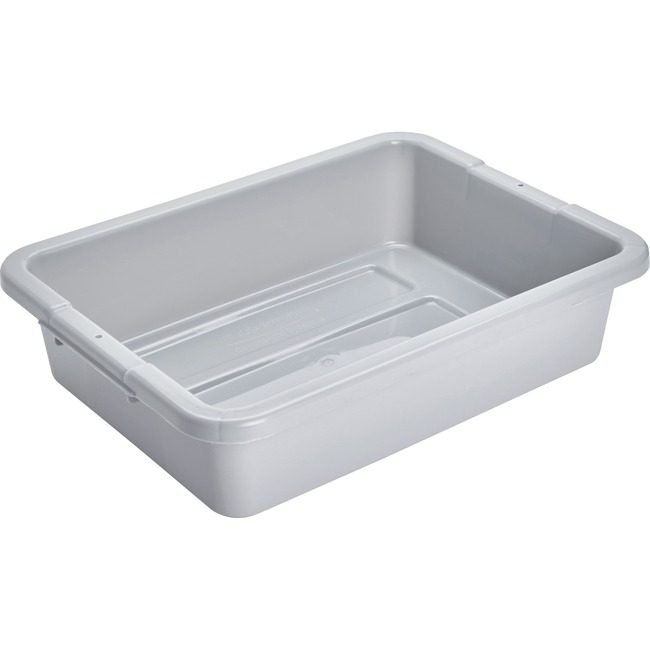 Rubbermaid Commercial Products Box Utility Bus 4.625G Gray RCP3349GRACT