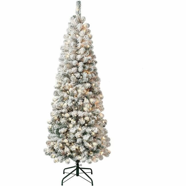 National Tree Company Acacia Flocked Wc 6FT NLT729083275050