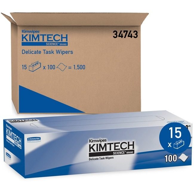 Kimberly-Clark Professional Kleenex / Scott / WypAll / Kimtech Wipe Kimwipe 3PLY 119SH/BX KCC34743CT