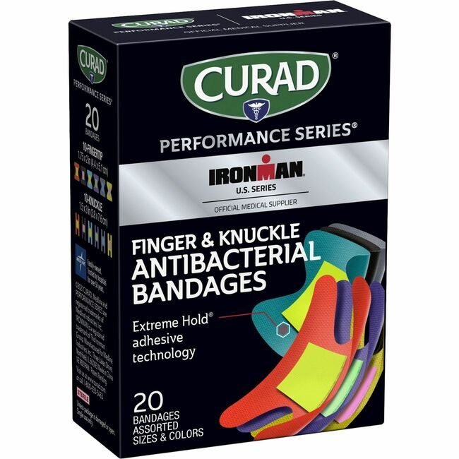 Medline Industries Bandage Antibac Finger Assorted MIICURIM5021V1