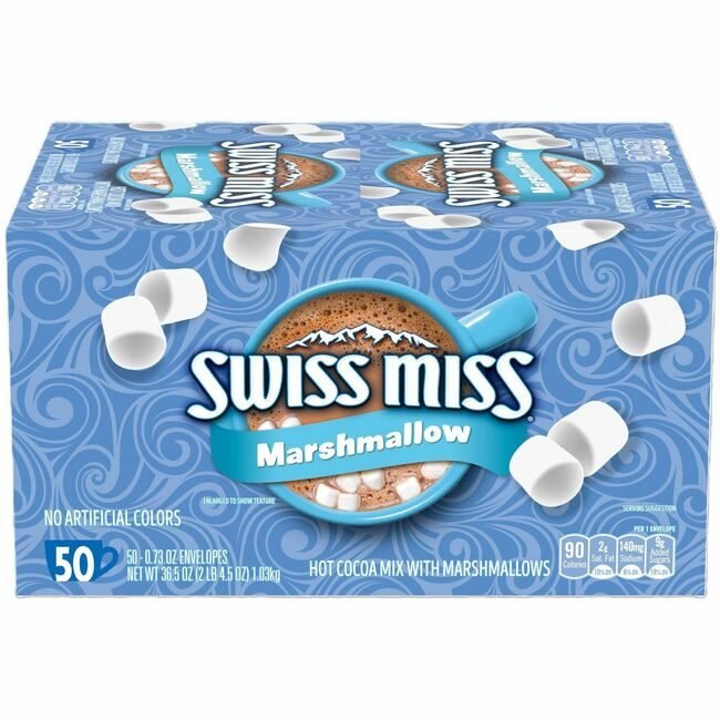Conagra Brands Swiss Miss Cocoa Hotwmarsh 50 Count SWM47492