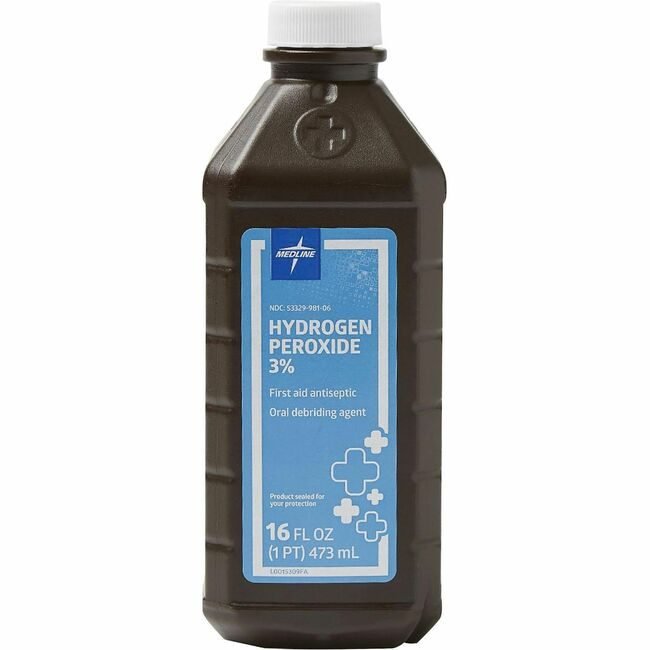Medline Industries Peroxide Hydrogen Usp 3% MIIMDS098001ZCT