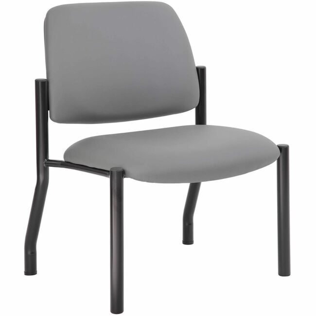 Boss Office Products Chair Guest Antimicrobial Heav BOP9595AMGY400
