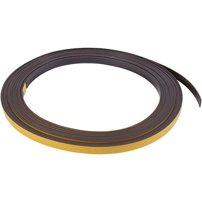 Bi-silque / MasterVision Magnet Adhsvetpe .5X50 Black BVCFM2321